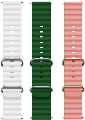 PUNAK 22MM Smart Watch Strap Belt for Noice Colorfit Icon 2 / Pro 5 / Pro 4 / Pro 3 / Halo / Vortex / Force / Twist / Victor / Fusion / Vision Smart Watch Strap