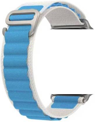 valente Nylon Alpine Loop 42/44/45/49mm Strap For iWatch Series 8,7,6,5,SE,Ultra Smart Watch Strap