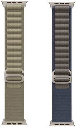 Asotai Alpine Loop Nylon Bands/Straps Compatible with Watch 49mm 45mm 44mm 42mm Men & Women, Adjustable Strap with Metal G-Hook Premium Strap for iWatch Ultra Series SE 8 7 6 5 4 3 2 1 (Only Alpine Loop Strap, Watch NOT Included) Smart Watch Strap