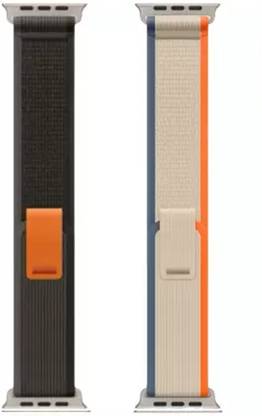 SwapME Trail Loop Nylon Band - Compatible with iWatch Ultra 2/Ultra Band 49mm 45mm 44mm 42mm for Men Women, Soft Braided Elastic Weave Sport Strap for iWatch Ultra 2, iWatch Ultra Series SE 9/8/7/6/5/4 Smart Watch Strap