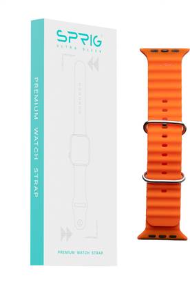 Sprig Liquid Silicon Ocean Strap for iWatch Series 4 (Large 44MM) Smart Watch Strap