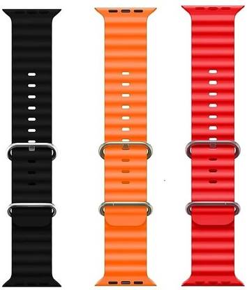 SONVI Ocean Smart Watch Strap Belt for Ultra Watch 49 mm, Series 8 / 7 45 mm, Series 6 / 5 / 4 44 mm, Series 3 / 2 / 1 42 mm, T800 Ultra, Watch 8 Ultra, i8 Pro Max, W26, T800,T900,T10,I8 pro,I7 pro,S8 ultra,watch 8,Watch 9 Smart Watch Strap