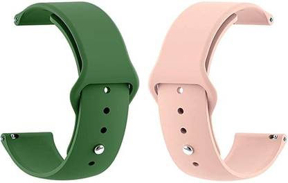 BLACK LOVIES 20 mm Soft Silicon Smartwatch Strap Compatible With firebolt Terra BSW019 Smart Watch Strap