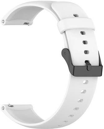 MOBISINGH MSH20CS672WE 20MM Classy Silicon Watch Strap- CHECK MODEL LIST/DESCRIPTION/IMAGES Smart Watch Strap