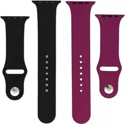 ASKOVID Pack of 2 Compatible with Apple Watch Strap 49mm 45mm 44mm 42mm, Soft Silicone Band for apple Watch Series Ultra 8 7 6 5 4 3 2 1 SE Smart Watch Strap