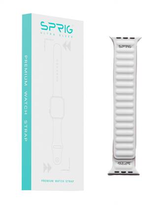 Sprig Magnetic Liquid Silicone Strap for Apple Watch Series 7 (Small 41MM) Smart Watch Strap