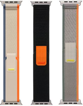 PUNAK Smart Watch Strap Belt for Ultra Watch 49 mm, Series 8 / 7 45 mm, Series 6 / 5 / 4 44 mm, Series 3 / 2 / 1 42 mm, T800 Ultra, Watch 8 Ultra, i8 Pro Max, W26, T800, Ultra Watch Strap, Smart Watch Strap