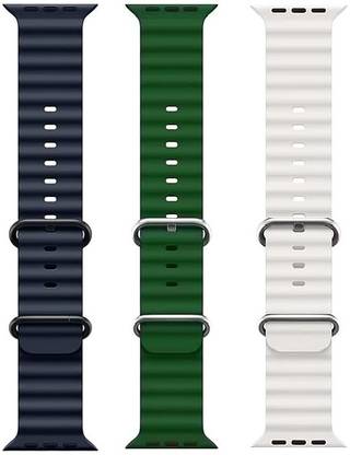 Setster Ocean Smart Watch Strap Belt for Ultra Watch 49 mm, Series 8 / 7 45 mm, Series 6 / 5 / 4 44 mm, Series 3 / 2 / 1 42 mm, T800 Ultra, Watch 8 Ultra, i8 Pro Max, W26, T800,T900,T10,I8 pro,I7 pro,S8 ultra,watch 8,Watch 9 Smart Watch Strap