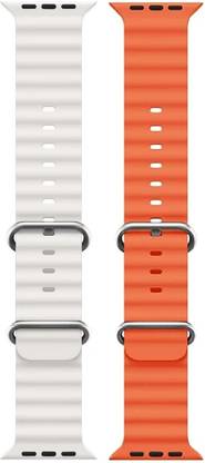 ABSOLUTE LIFESTYLE Ocean Smart Watch Strap Belt for Ultra Watch 49 mm, Series 8 / 7 45 mm, Series 6 / 5 / 4 44 mm, Series 3 / 2 / 1 42 mm, T800 Ultra, Watch 8 Ultra, i8 Pro Max, W26, T800. Smart Watch Strap