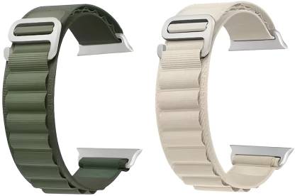 PREMBROTHERS Alpine Loop Nylon Bands/Straps Compatible with Watch 49mm 45mm 44mm 42mm Men & Women, Adjustable Strap with Metal G-Hook Premium Strap for iWatch Ultra Series SE 8 7 6 5 4 3 2 1 (Only Alpine Loop Strap, (Watch NOT Included) Smart Watch Strap