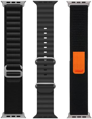 BLACK LOVIES Ultra Watch Strap, Smart Watch Strap Belt for Ultra Watch 49 mm, Series 8 / 7 45 mm, Series 6 / 5 / 4 44 mm, Series 3 / 2 / 1 42 mm, T800 Ultra, Watch 8 Ultra, i8 Pro Max, W26, T800 Smart Watch Strap