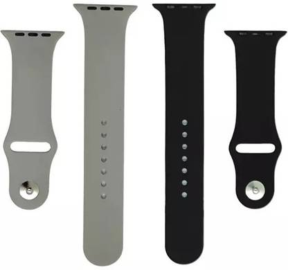 Firetook Plain Strap Silicon Bands/Straps Compatible with Watch T55/T550 W26, 49mm 45mm 44mm 42mm Men & Women, Adjustable Strap with Metal G-Hook Premium Strap for iWatch Ultra Series SE 8 7 6 5 4 3 2 1 Smart Watch Strap Smart Watch Strap