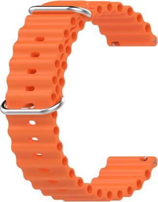 valente 22mm Ocean Loop Watch Strap for Noise halo, Colorfit Pro 3,Colorfit Ultra,Oneplus Watch,Fossil Gen 5E 44mm, Gen 5(44mm),firebolt Invincible Plus, Legacy,cobra,Pebble Cosmos Luxe 2.0. Smart Watch Strap