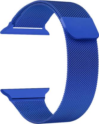 ACM Sliding Watch Strap Magnetic for Apple Watch Series 1 42mm Smartwatch Blue Smart Watch Strap