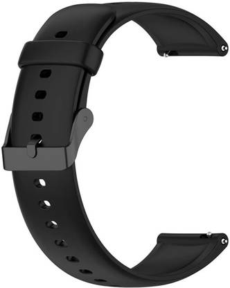 MOBISINGH MSH22CS871BK 22MM Classy Silicon Watch Belt - CHECK MODEL LIST/DESCRIPTION/IMAGE Smart Watch Strap