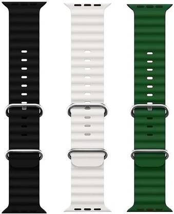 SONVI Ocean Smart Watch Strap Belt for Ultra Watch 49 mm, Series 8 / 7 45 mm, Series 6 / 5 / 4 44 mm, Series 3 / 2 / 1 42 mm, T800 Ultra, Watch 8 Ultra, i8 Pro Max, W26, T800,T900,T10,I8 pro,I7 pro,S8 ultra,watch 8,Watch 9 Smart Watch Strap