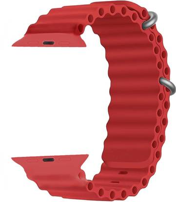 Coverskart 49mm /45mm/44mm/42mm/ Series 8/7/6/5/4/3/SE Silicone Loop Band Smart Watch Strap