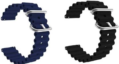 BLACK LOVIES 20 mm Ocean Smart Watch Band Strap Belt Smart Watch Strap
