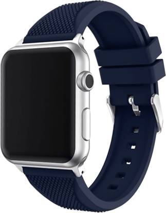 DailyObjects Resistance Silicone Apple Wrist Band (38/40/41mm) Smart Watch Strap