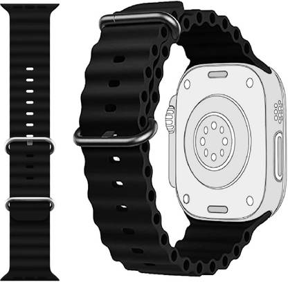BLACK LOVIES Ocean Loop iWatch Ultra (49mm), Series 8/7 (45mm), Series 6/5/4 (44mm Smart Watch Strap