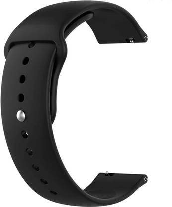 MOBISINGH MSH22SN4876BK 22MM Silicon Watch Band Strap - CHECK MODEL LIST/DESCRIPTION/IMAGE Smart Watch Strap