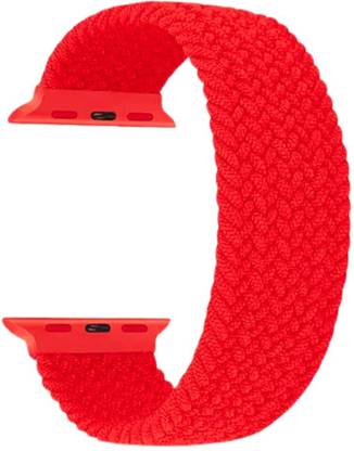LIDDU raided 42/44mm Single Loop Strap For Apple Watch - Durable & Stretchable Band, Compatible With iWatch Series 5/4/3/2/1 Smart Watch Strap