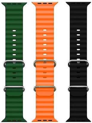Webilla Ocean Smart Watch Strap Belt for Ultra Watch 49 mm, Series 8 / 7 45 mm, Series 6 / 5 / 4 44 mm, Series 3 / 2 / 1 42 mm, T800 Ultra, Watch 8 Ultra, i8 Pro Max, W26, T800,T900,T10,I8 pro,I7 pro,S8 ultra,watch 8,Watch 9 Smart Watch Strap