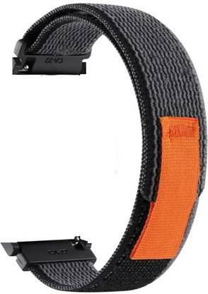 Melfo Nylon Loop Compatible for Samsung Galaxy Watch4 Classic LTE 46mm Smart Watch Strap