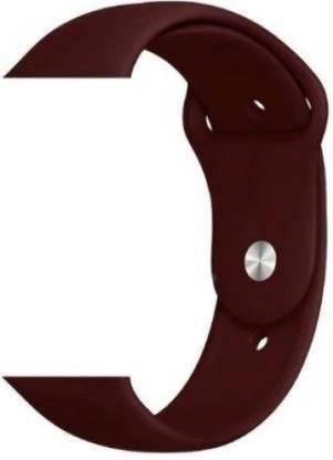 MkTech Soft silicon strap Band for iwatch 42mm 44mm & 45mm (Red) [Not include watch] Smart Watch Strap