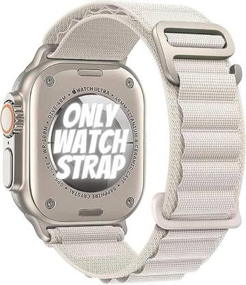 bagsio Alpine Loop Nylon Bands/Straps for iWatch Ultra Series SE 8 7 6 5 4 3 2 1 Smart Watch Strap