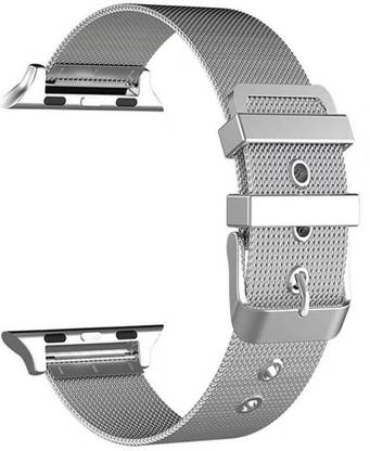 WEI INTERNATIONAL Stainless Steel Metal Buckle Mesh Watch Band Compatible with Apple Watch Bands 42mm 44mm 45mm 49mm, Women Men Replacement Strap for iWatch Ultra Series SE2 8 7 6 5 4 3 2 1 SE Smart Watch Strap