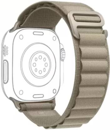KICKSTORM Alpine Loop Nylon Band Adjustable Loop Sport Breathable Strap Watch Not Included Smart Watch Strap Ultra1/Ultra2/ 9/8/7/6/5/4/3/2/1/SE Compatible For Strap 49mm /45mm/44mm/42mm Smart Watch Strap Smart Watch Strap