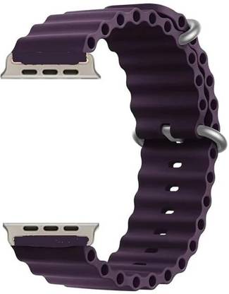wholestar Ocean Smart Watch Strap for Ultra Watch 49 mm, Series 8 / 7 45 mm, Series 6 / 5 / 4 44 mm, Series 3 / 2 / 1 42 mm, T800 Ultra, Watch 8 Ultra, i8 Pro Max, W26, T800. Smart Watch Strap (Starlight) Smart Band Strap