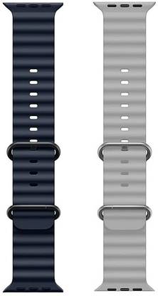 Setster Ocean Smart Watch Strap Belt for Ultra Watch 49 mm, Series 8 / 7 45 mm, Series 6 / 5 / 4 44 mm, Series 3 / 2 / 1 42 mm, T800 Ultra, Watch 8 Ultra, i8 Pro Max, W26, T800,T900,T10,I8 pro,I7 pro,S8 ultra,watch 8,Watch 9 Smart Watch Strap