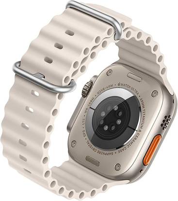 CASEKOO Ocean Band Compatible with Apple Watch Ultra 49mm 45mm 44mm 42mm, Waterproof Soft Silicone Sport Wristbands Replacement Strap Adjustable Loop iWatch Ultra SE 8 7 6 5 4 3 2 1, 42/44/45/49mm Smart Watch Strap