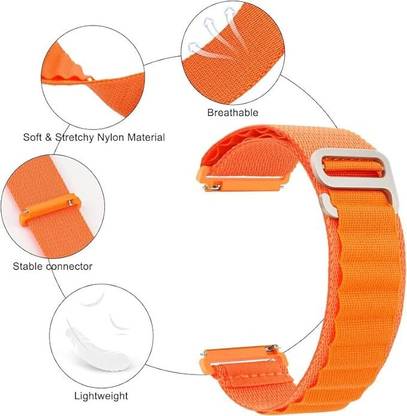 Like Star 22mm Soft Strap (compatible Watch List In Photo & Description) Smart Watch Strap