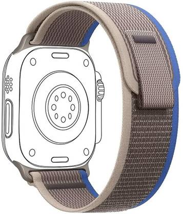 MIFKRT Trail Loop Nylon Band - Compatible with iWatch Ultra 2/Ultra Band 49mm 45mm 44mm 42mm for Men Women, Sport Strap for iWatch Ultra 2, iWatch Ultra Series SE 9/8/7/6/5/4 Smart Watch Strap