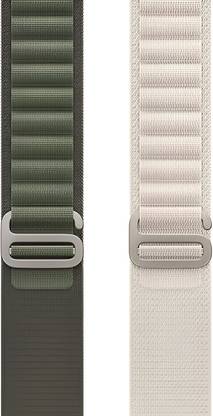 PREMBROTHERS Alpine Loop Bands/Straps Compatible with Watch 49mm 45mm 44mm 42mm Men & Women, Adjustable Strap with Metal G-Hook Premium Strap for iWatch Ultra Series SE 8 7 6 5 4 3 2 1 (Only Alpine Loop Strap, (Watch NOT Included) Smart Watch Strap