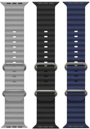 Priavy Smart Watch strap for iWatch Band Ultra 49mm/45mm/44mm/42mm 42 mm Silicone Watch Strap