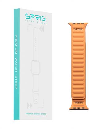 Sprig Magnetic Liquid Silicone Strap for iWatch SE 1 (Large 44MM) Smart Watch Strap