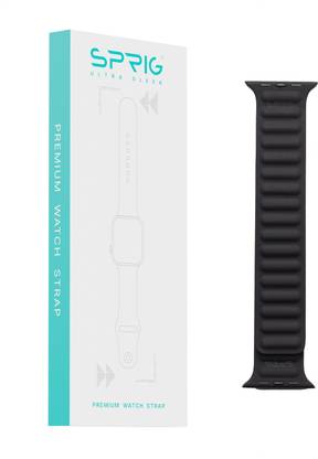 Sprig Liquid Silicon Ocean Strap for iWatch Ultra (Large 49MM) Smart Watch Strap
