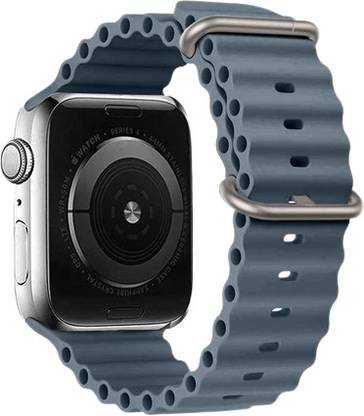Nik's World 38/40/41 MM Soft Silicone Plunge Ocean Band for iWatch Series 8/7/6/5/4/3/2/1/SE Smart Watch Strap