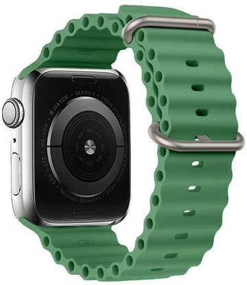 Nik's World 42/44/45/49 MM Soft Silicone Plunge Ocean Band for iWatch Series 8 Ultra/8/7/6/5 Smart Watch Strap