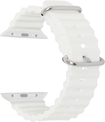 Cubonic Silicone Ocean Band Compatible with 49MM 45MM 44MM 42MM Smart Watch Strap