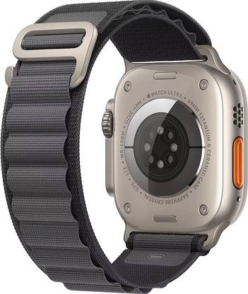 MobiLooks Alpine iWatch Ultra 49mm /45mm/44mm/42mm/ Series 8/7/6/5/4/3/SE Nylon Loop Band Smart Watch Strap