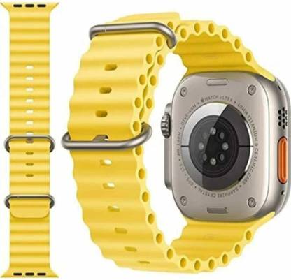 menaso 42/44/45/49MM Smooth Soft Silicon sport Belt for Series Ultra/8/7/6/5 Smart Watch Strap