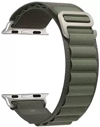 ICREATOR Strap for Original Apple iWatch Series Ultra 8 7 6 5 4 SE 3 2 1 (Size - 49 45 44 42 mm) Smart Watch Strap