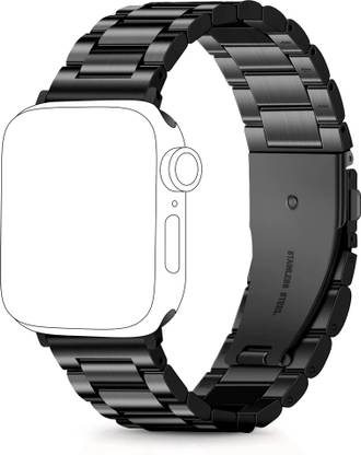 NECESORIES STAINLESS STEEL BAND COMPATIBLE WITH 42/44/45/46(SERIES10)/49MM Smart Watch Strap