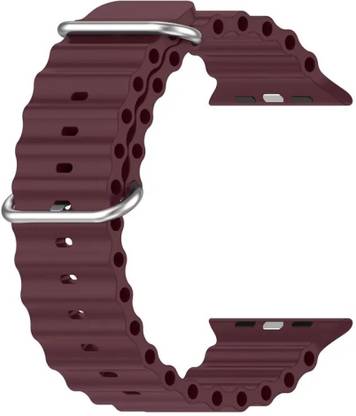 Frazil Ocean Loop 38mm/40mm/41mm Band for Watch Ultra Series SE 8/7/6/5/4/3/2/1 Wine Red Smart Watch Strap