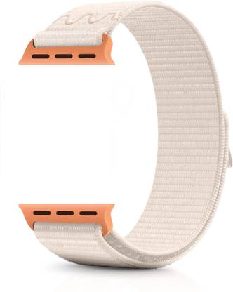 NECESORIES Series 9 Nylon Weave Velcro Sports Band Compatible for Watch strap 42mm/44mm/45mm/46mm/49mm Series Smart Watch Strap